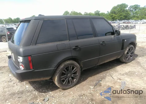 2007 Land Rover Range Rover Hse из США, поврежденный, VIN SALMF15447A255250